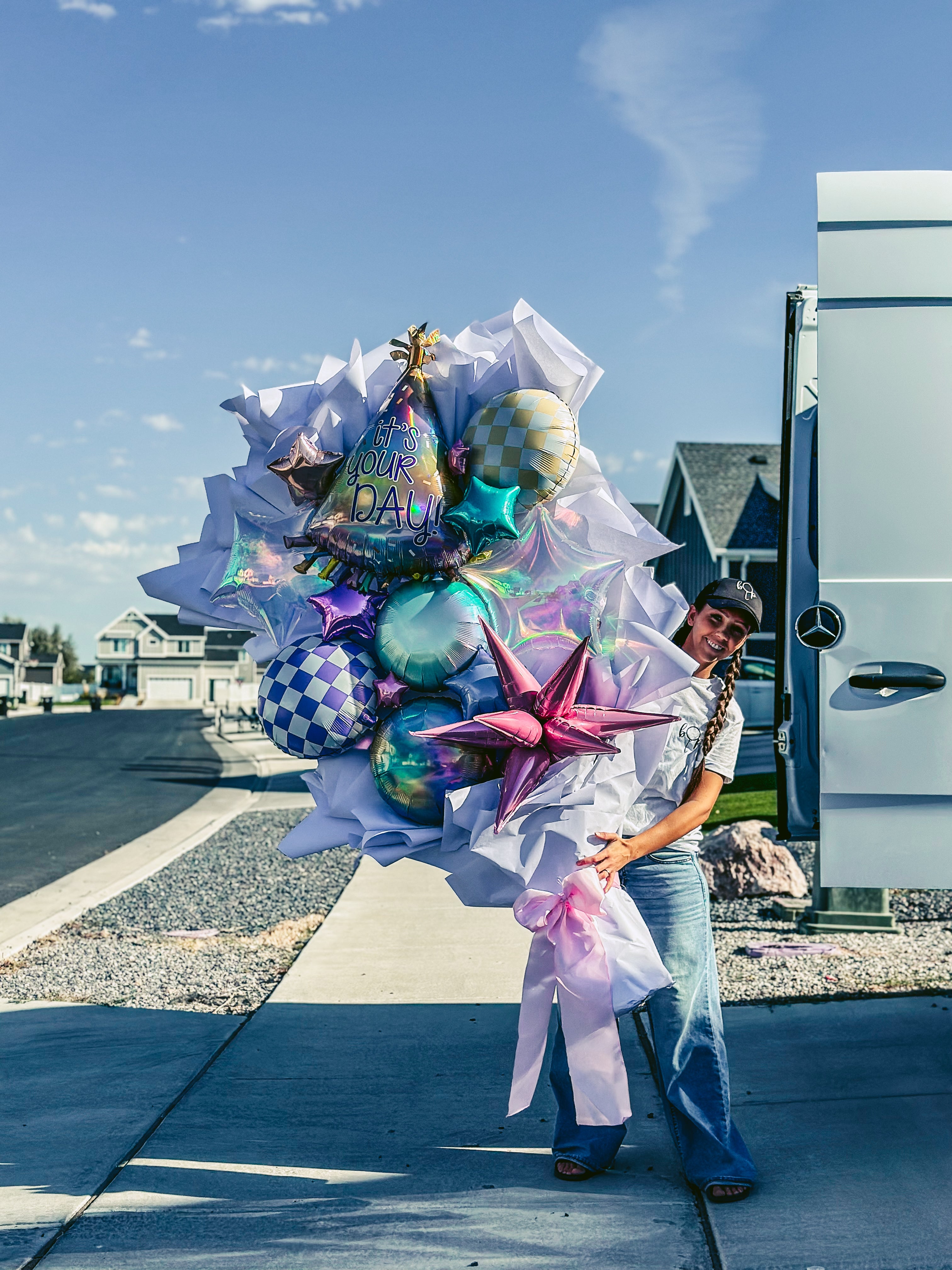 Giant Balloon Bouquet