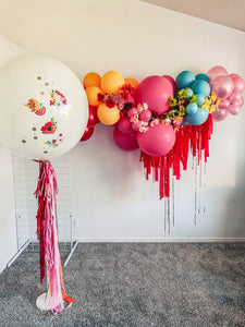 Handlettered Jumbo Balloons