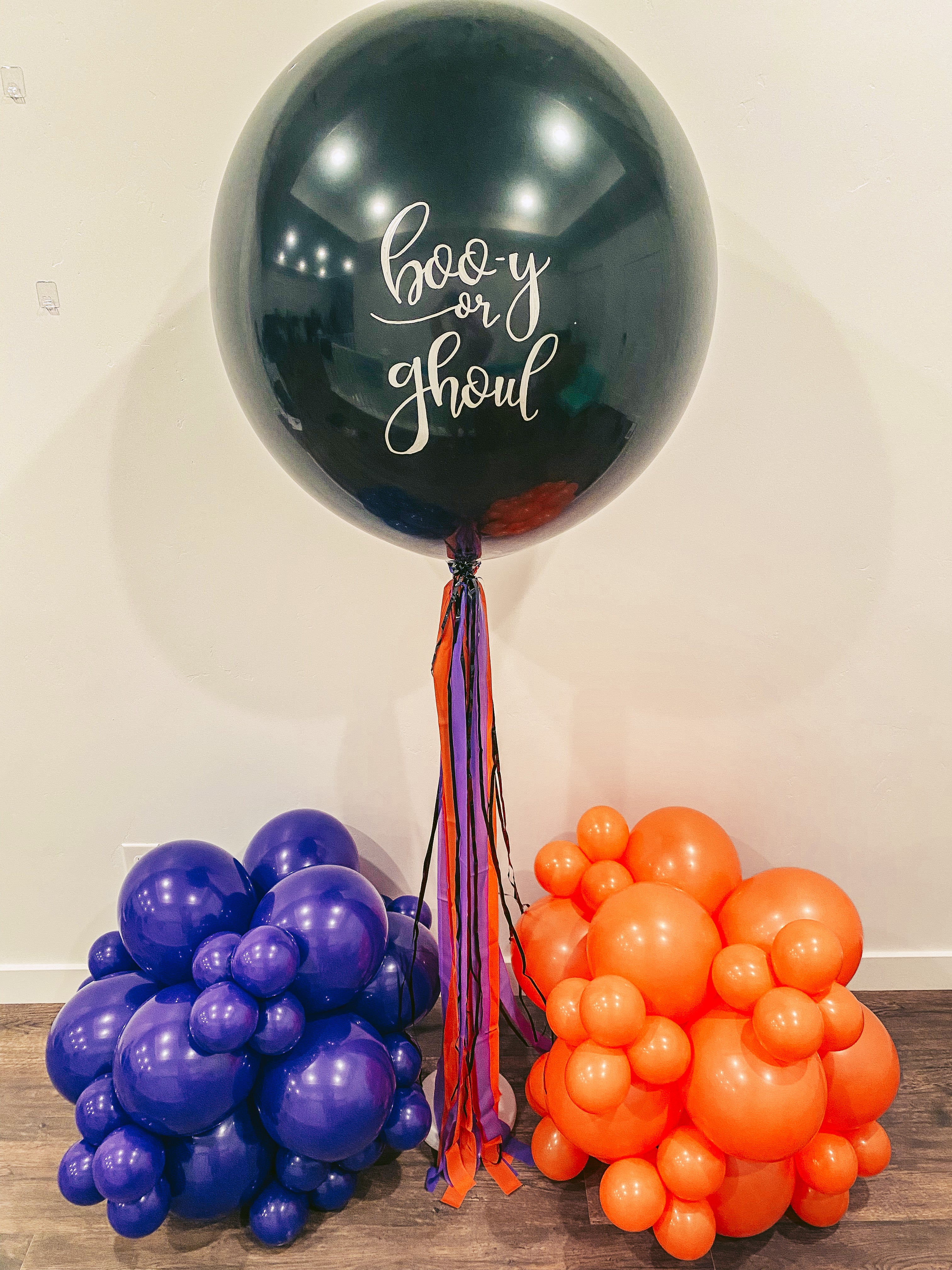 Handlettered Jumbo Balloons