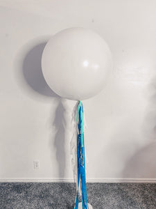 Handlettered Jumbo Balloons